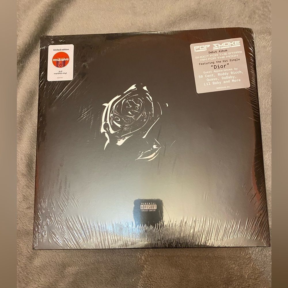 Pop Smoke Shoot For The Stars Aim For The Moon – Limited, Clear, Double Vinyl